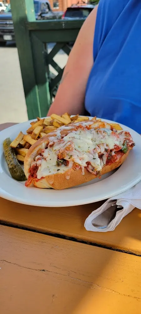 Hot Sausage Parmigiana Sub